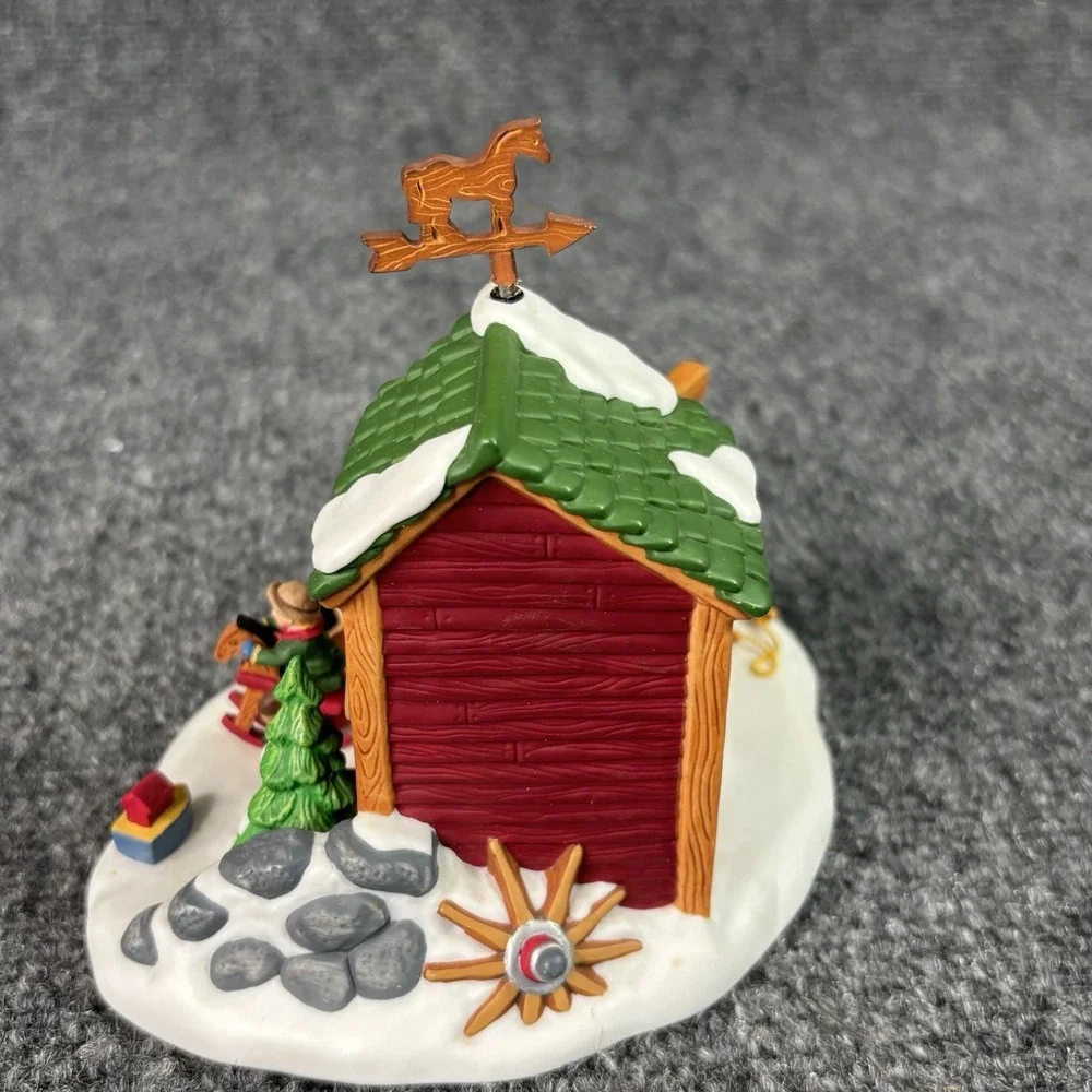 Department 56 The Woodworker 56619 New England Village Series Retired Boxed Vtg